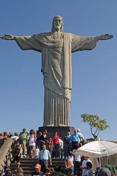 Christus Figur 21,5cm Zuckerhut Rio de Janeiro